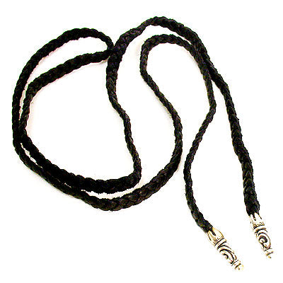 Chrome Hearts　クロムハーツ ペンダント ●　レザーブレイドタイニースクロール Leather Braid Tiny Scroll